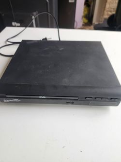 SuperSonic Compact DVD Player with USB Port Tested Working No Remote