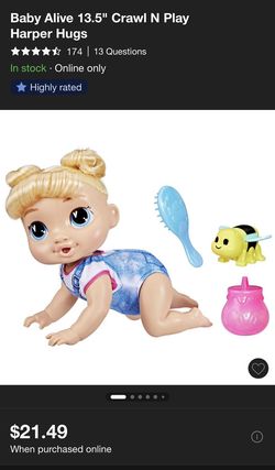 Baby alive sealed in box
