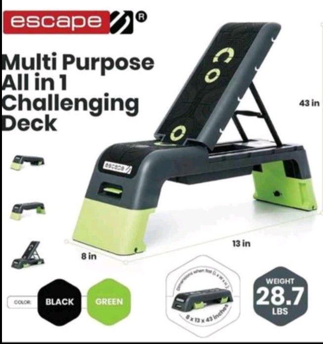 Brand New Escape Multi Purpose All In 1 Challengeing Deck .