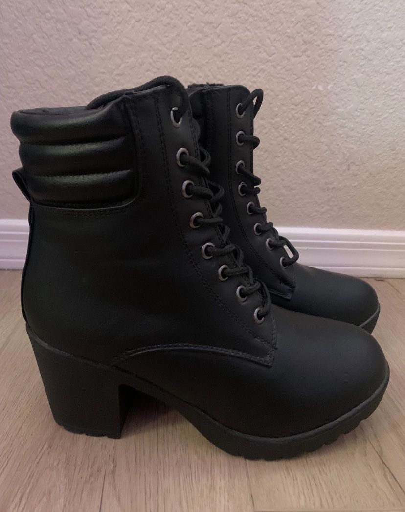 Black boots