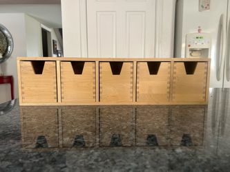 IKEA 5 Drawer Wall Storage