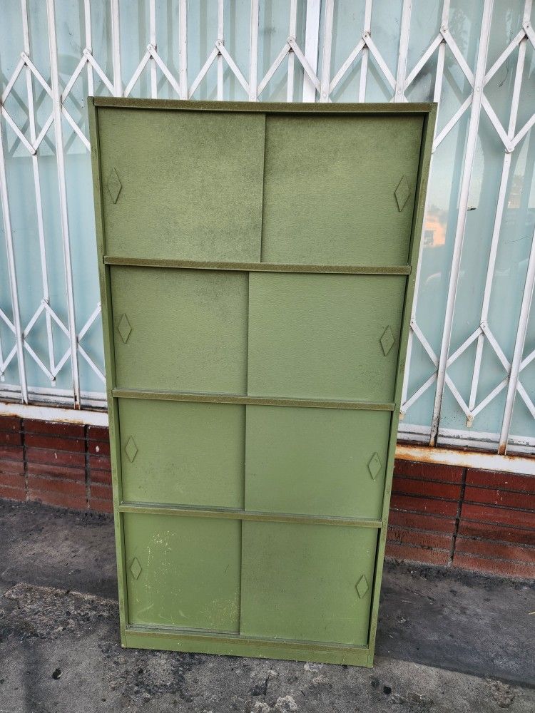 Green Vintage Cabinet