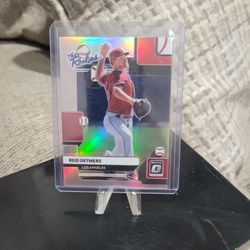 Reid Detmers The Rookies Optic Holo Prizm Baseball Card 
