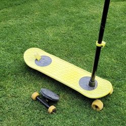 Morfboard Skateboard Scooter Combo