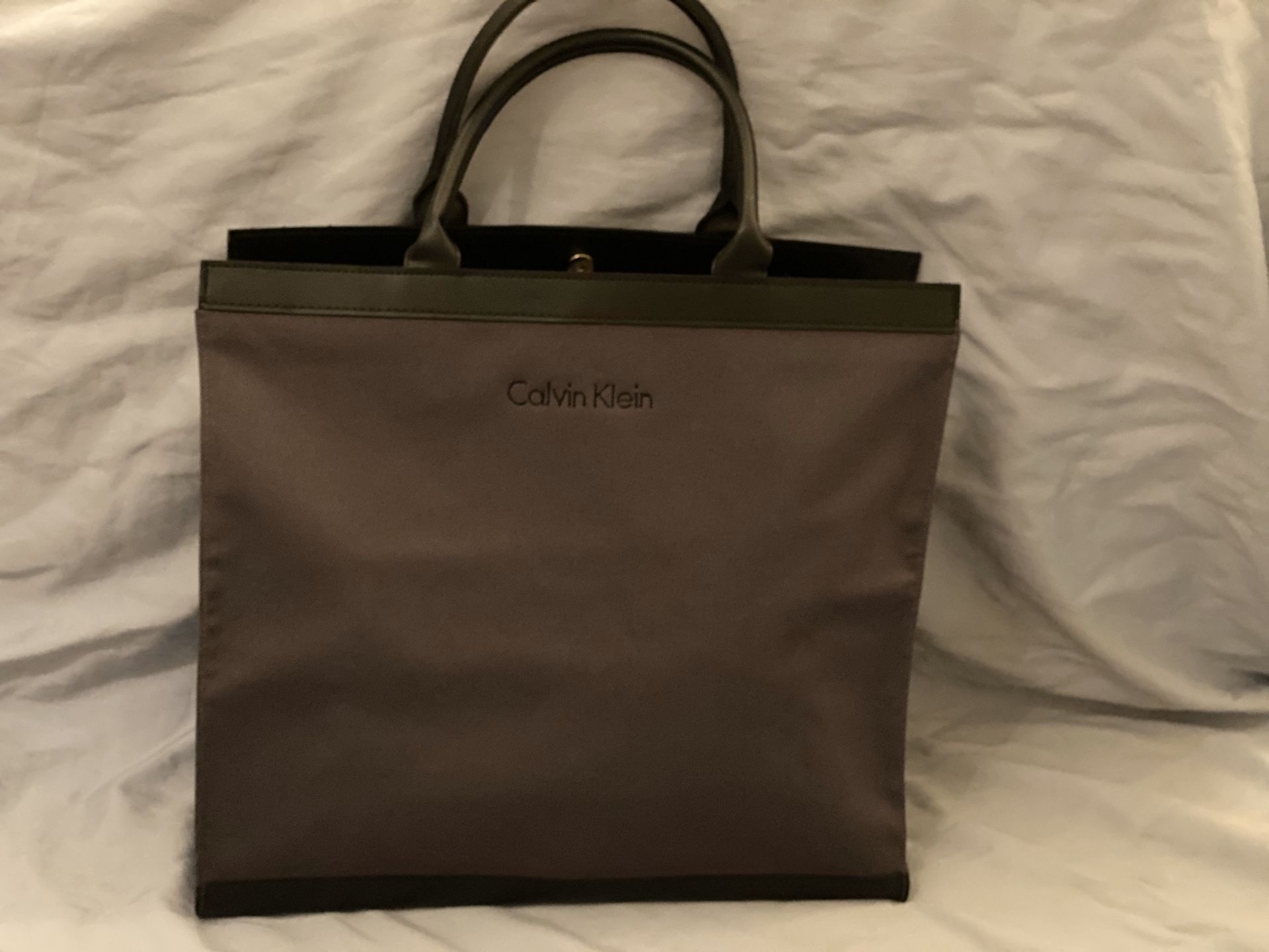 Calvin Klein Canvas Tote