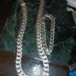 Cuban Link Italy 925 Silver Necklace