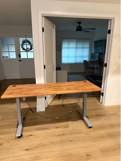 Large Electric Standing Desk - 63” by 23”
