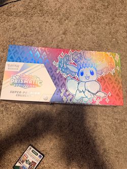 Prismatic Evolutions SPC Box+ Accessories