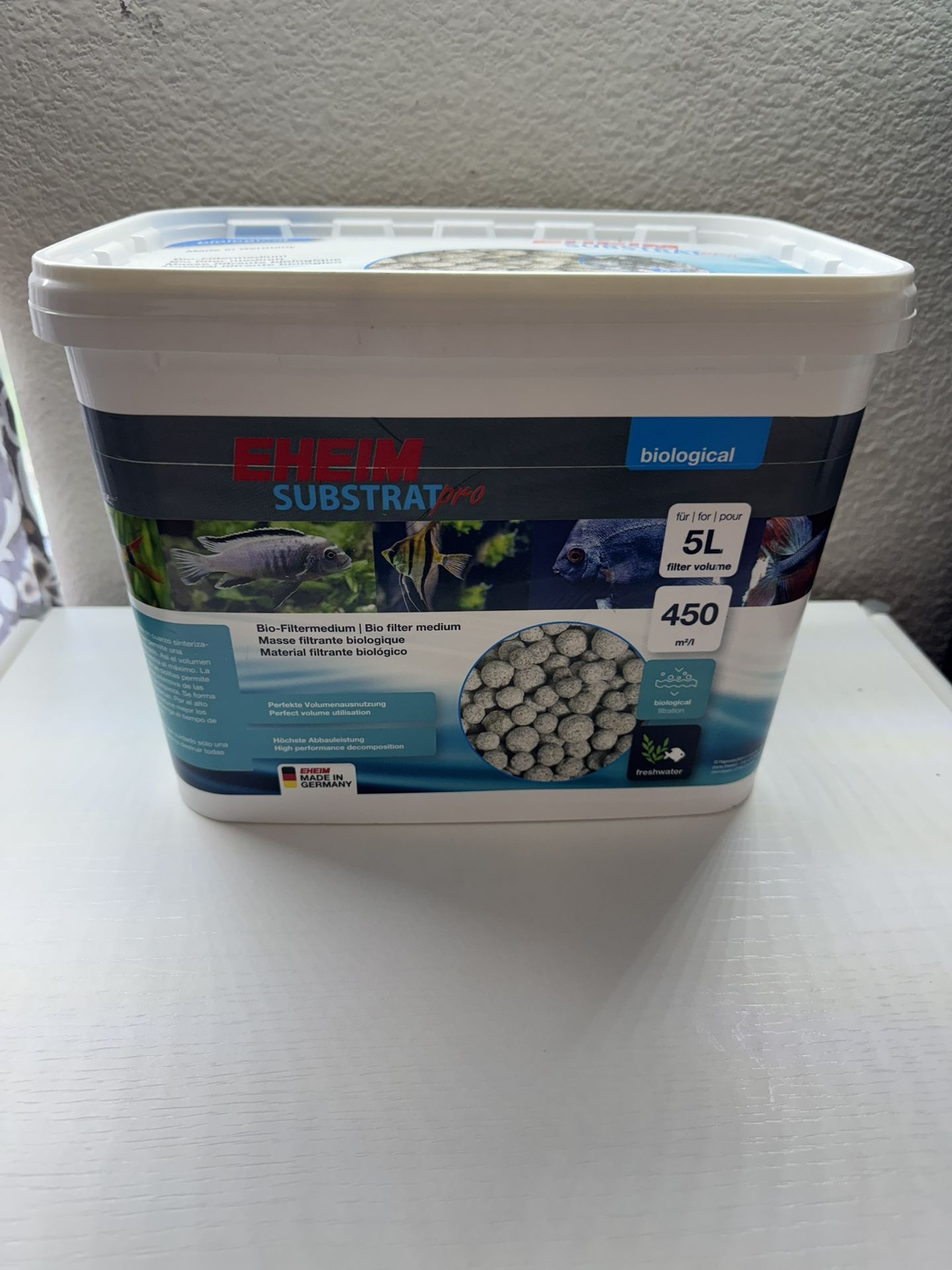EHEIM Substrat Pro Biological Filter Media (Sintered Pearl-Shaped Glass) 5L