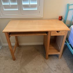 Plain Wood Desk