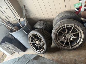 Vr Forger Rims And Hancock Evo 2 Tires