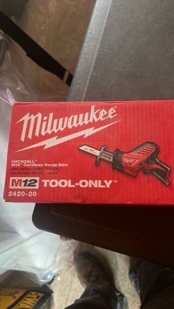 M12 12V Lithium-Ion HACKZALL Cordless Reciprocating Saw (Tool-Only)