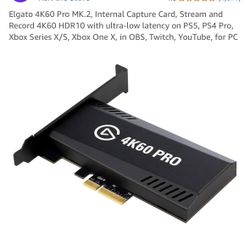 Elgato 4K60 Pro Mk.2 Capture Card
