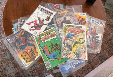 Spiderman comics lot retro and modern