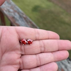 Holiday Diamond Earrings 