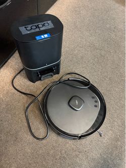 Tapo Robot Vacuum and Mop with Self-Emptying Dock,Self-Charging, Compatible with Alexa & Google Home, RV30 Max Plus (Second Hand, As It)