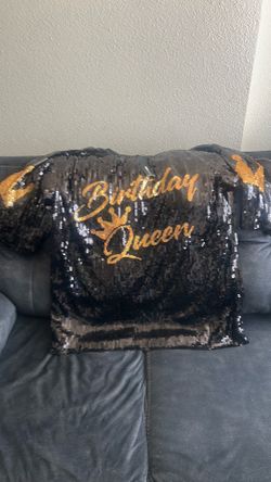 Happy Birthday sequence dress