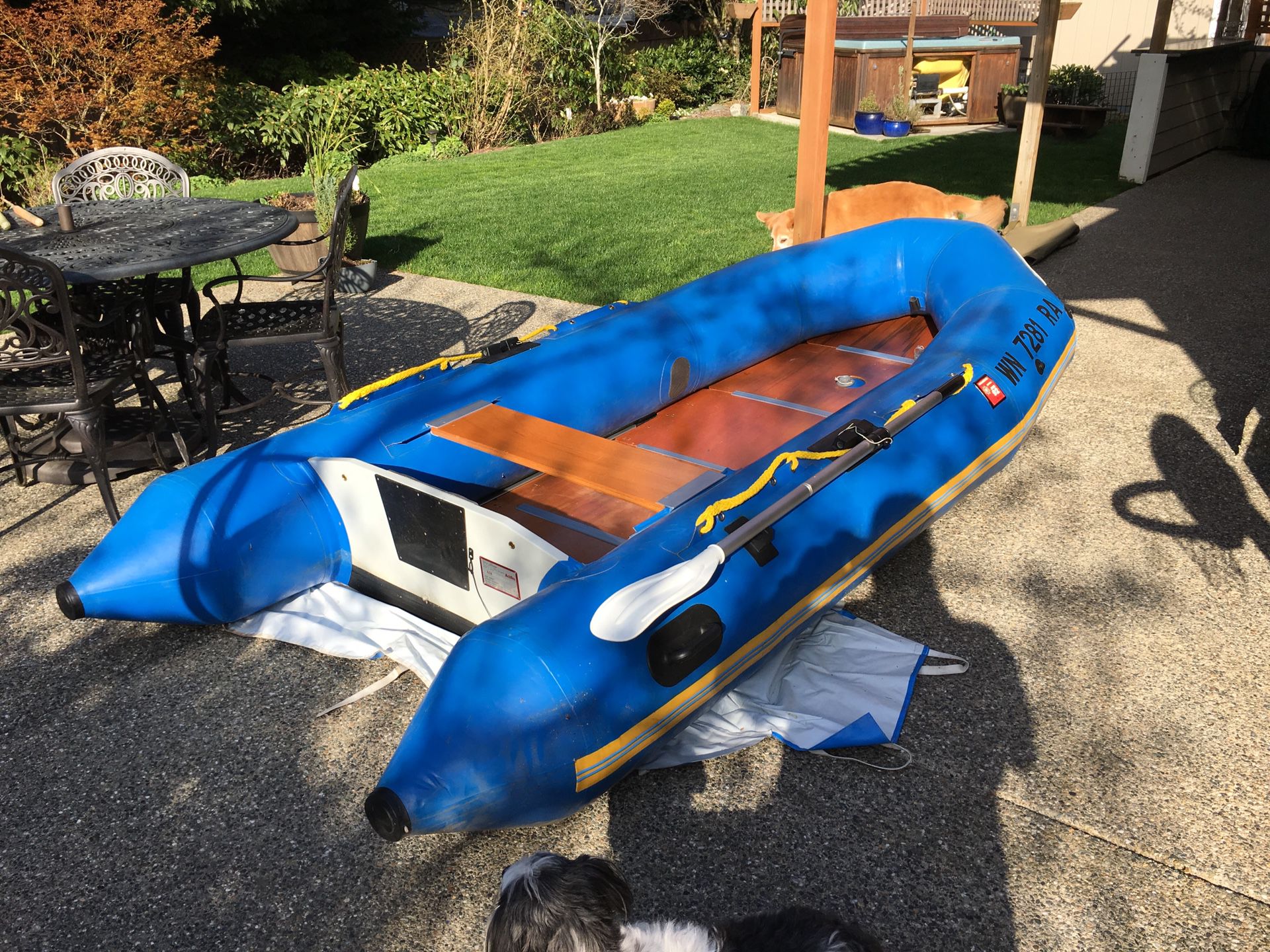 1991 Achilles Inflatable Boat, Model SPD-5AD