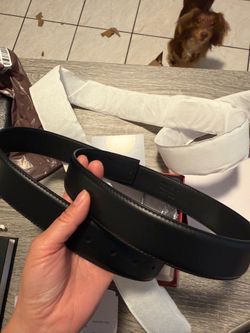 Ferragamo belt silver