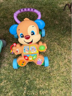 Fisher-Price Laugh & Learn Smart Stages Learn with Puppy Walker Baby & Toddler Toy