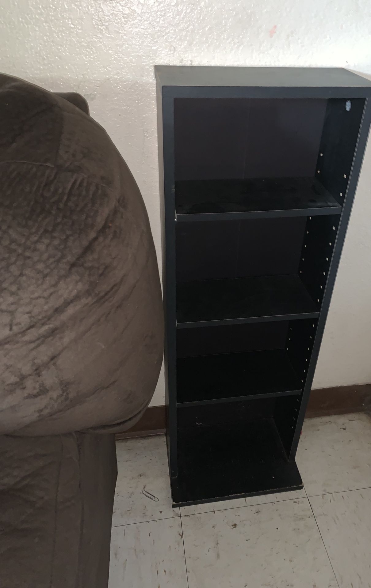 Small Black DVD shelf