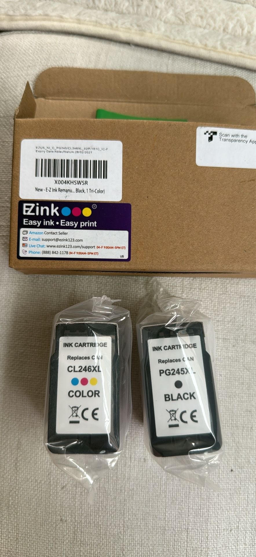 New CL246XL & PG245XL