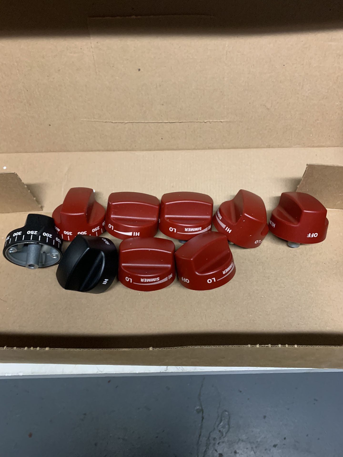 Wolf stove knobs Brand New
