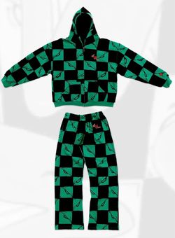 Matty Boy Eyes Thermal Hoodie Set