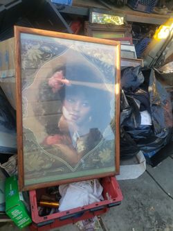 Antique picture frame