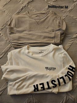 Holliester playera de Manga larga