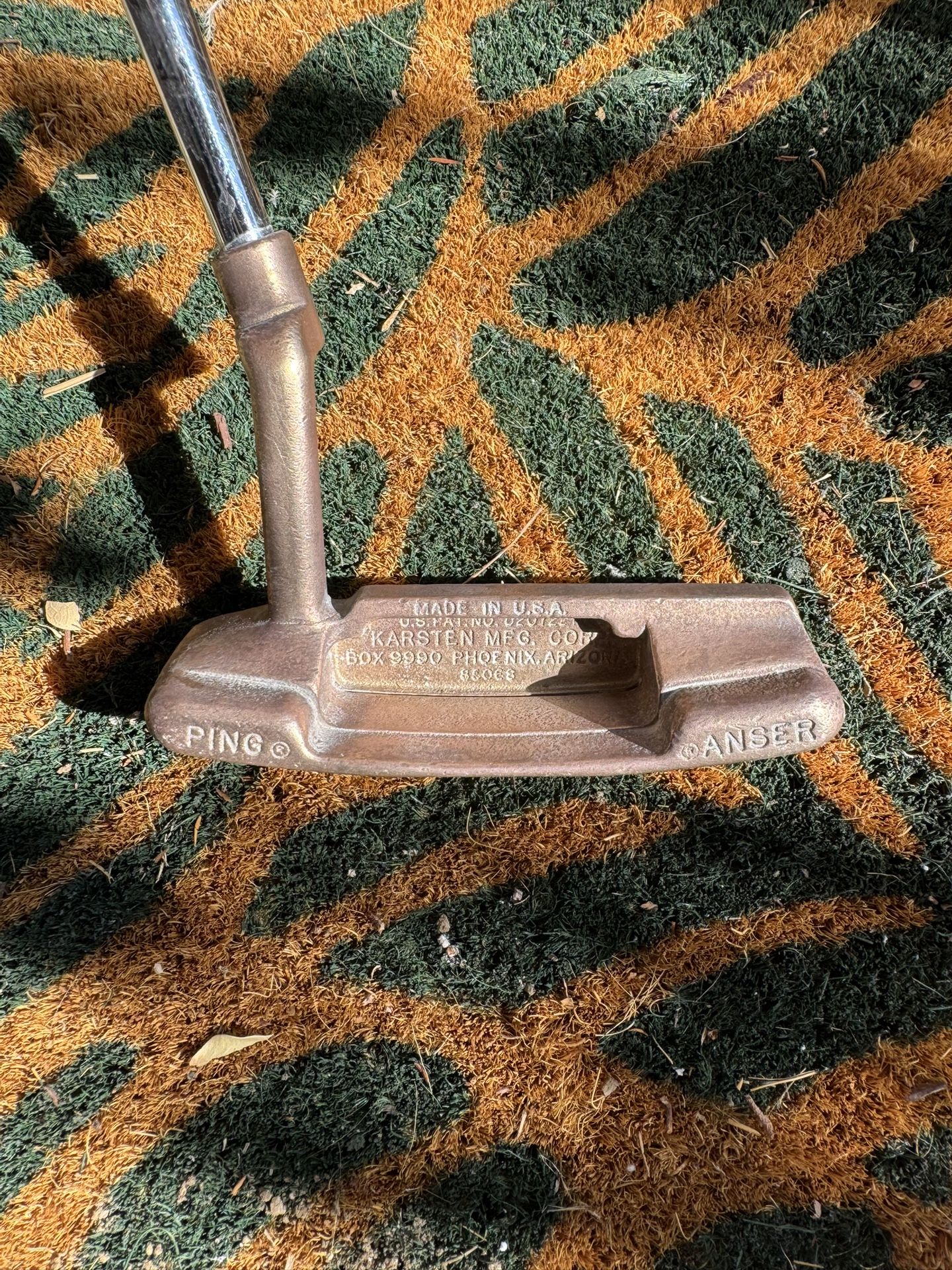 Vintage Ping Anser Karsten Mfg Corp Blade Putter Made In USA  85068