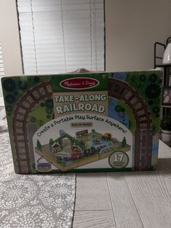 Melissa & Doug-  TAKE-ALONG RAILROAD
