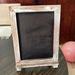 erasable black and white chalk board