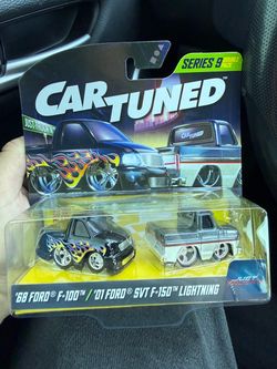 2026 MGA Car Tuned Series 9  Just Truckin Ford Set F-100 F-150 New Realease