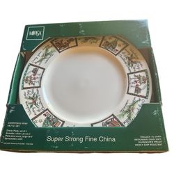 Vintage MIKASA Christmas Wish Dinner Plate