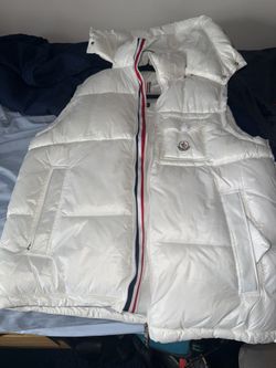 White Moncler Vest