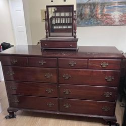 Furniture Mahogany 4 Poster Bedroom Set 