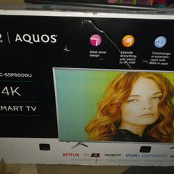 Sharp 65" 4k Smartv