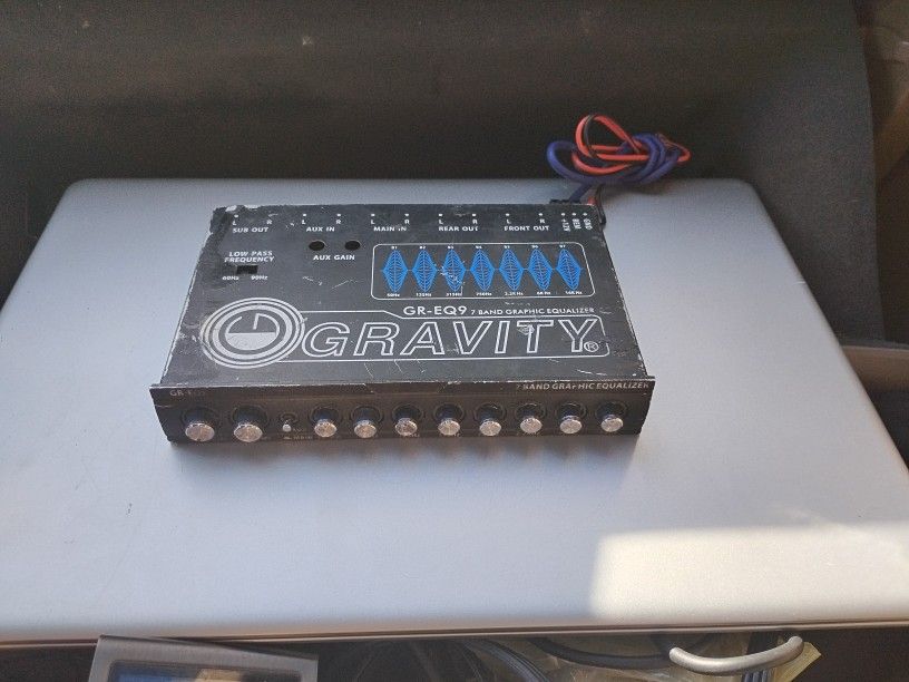 GRAVITY GR-EQ9 7 BAND GRAPHIC EQ
