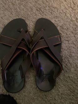 louis vuitton slippers size 10