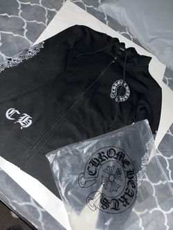 chrome hearts zip up