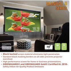 Elite Projection Screen Large 