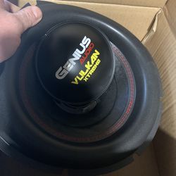 New 12” Genius Audio Recone Repair Kit V9-X12D4 $100 each