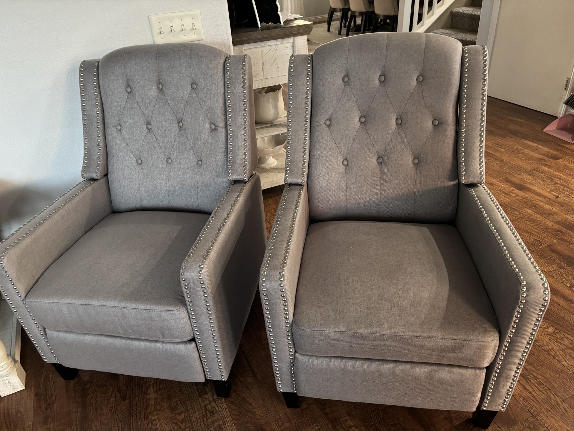 Gray Recliners