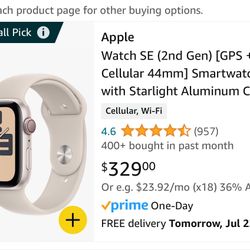 Apple Watch SE 44mm