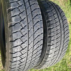 Set 2, 255-70-18 Tires 