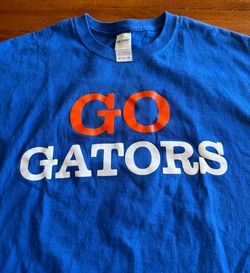 Go Gators Gildan T-Shirt XL Blue