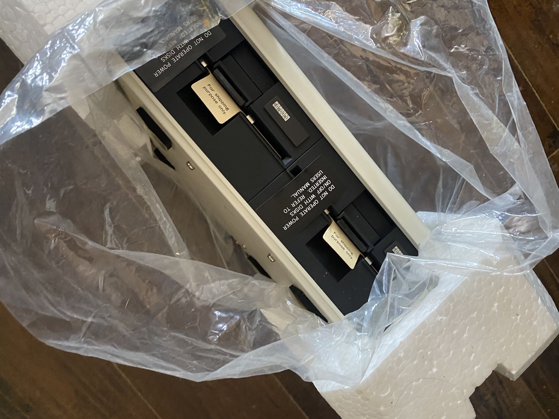 RARE FIND - VINTAGE MODEL RX180 AB FLOPPY DRIVE UNIT by DIGITAL EQUIPMENT CORPORATION (DEC) STILL SEALED / NEVER EVEN POWERED UP - MUSEUM QUALITY