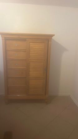 tall dresser for
