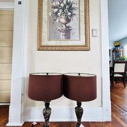 Beautiful Pair of Lamps 